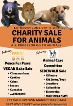 2018 Bake Sale Sidewalk Sale Poster